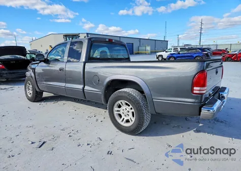 2004 Dodge Dakota Slt z USA, uszkodzony, nr VIN 1D7GL42N74S524767